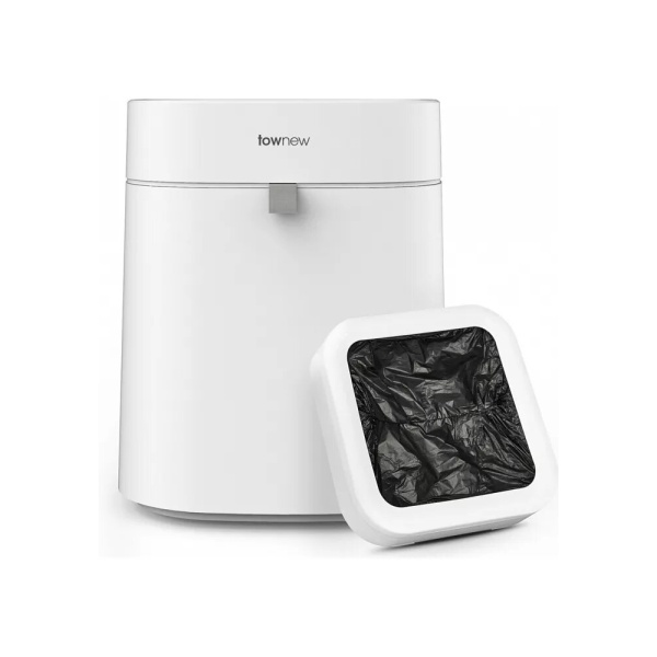 Корзина для мусора умная Townew T Air Lite, белая